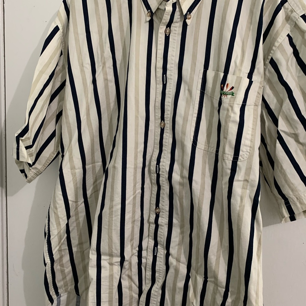 Vintage Ivy Crew Button-Down Shirt